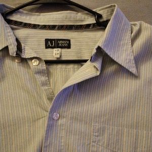 Armani long sleeve shirt men's XL